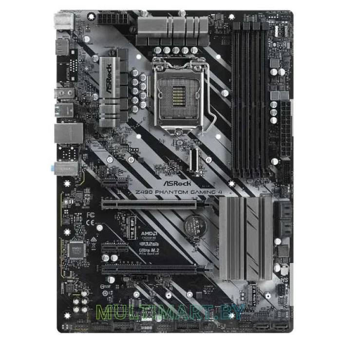 Материнская плата ASRock Z490 Phantom Gaming 4